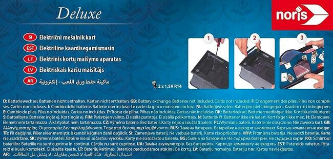 Automat do tasowania kart Noris Deluxe