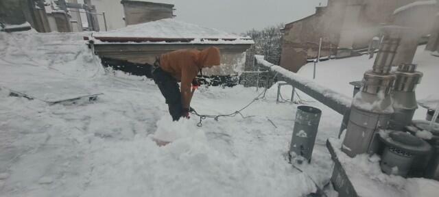 Odśnieżanie dachów Kraków