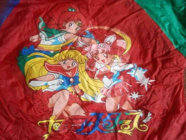 Zestaw gadżety SAILOR MOON kurtka księżycowa Pałeczka