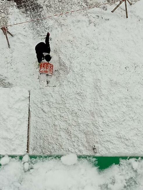 Odśnieżanie dachów Kraków