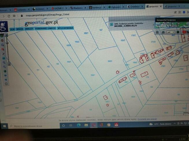 Działka z warunkami zabudowy (WZ), obok jezioro, lasy, winnica