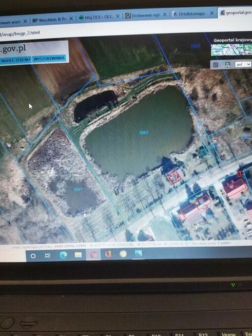 Działka z warunkami zabudowy (WZ), obok jezioro, lasy, winnica