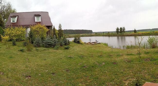 Dom nad jeziorem, 0.98ha,potencjał na ośrodek wędkarski