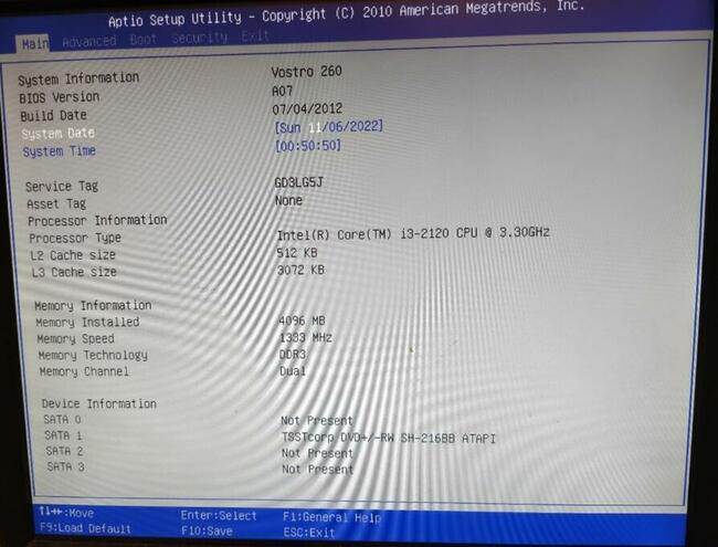 Dell Vostro 260 MT i3-2120 3.30 GHz WIFI Kamera HDMI