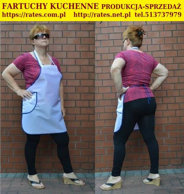 Spodnie piekarskie cena od 12 zł.Bawełna 100% www.rates.pl