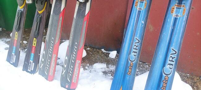 Narty Blizzard Salomon Atomic