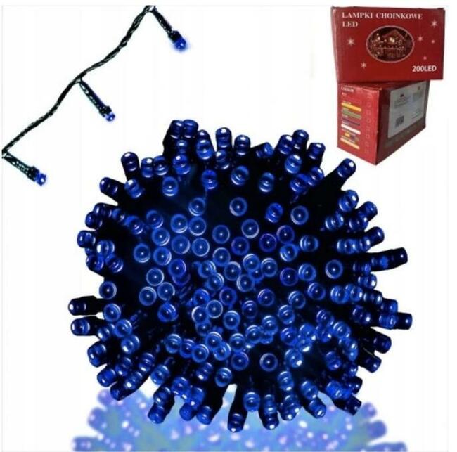 Lampki świąteczne światełka choinkowe TARNÓW 100 LED 200 LED