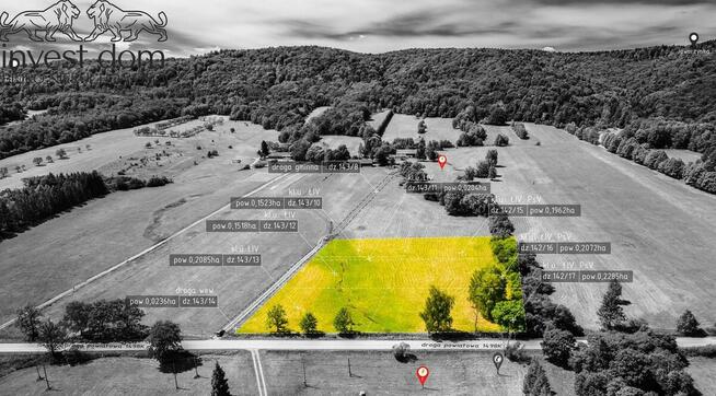 Działki budowlane w Hańczowej, of. 1267