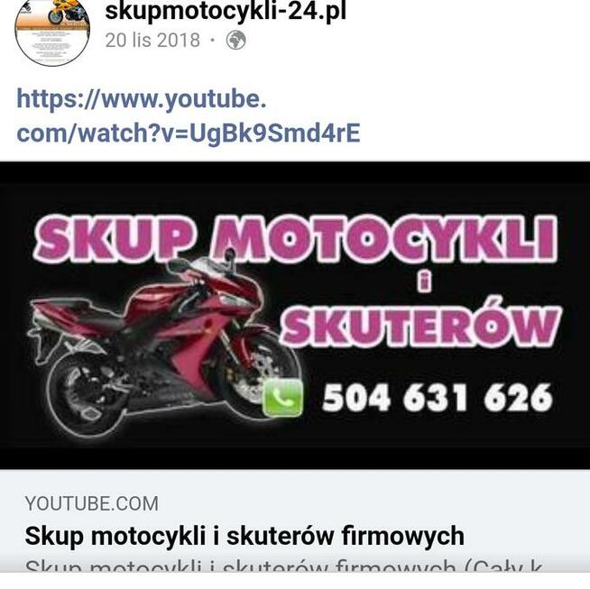 Skup motocykli