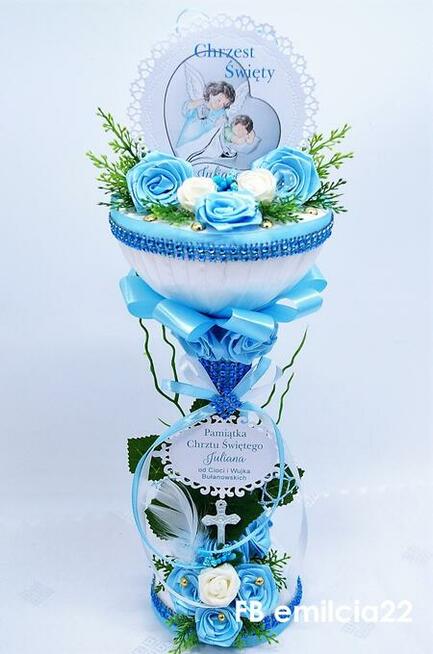 Pamiątka z okazji Chrztu Świętego Kielich spersonalizowany