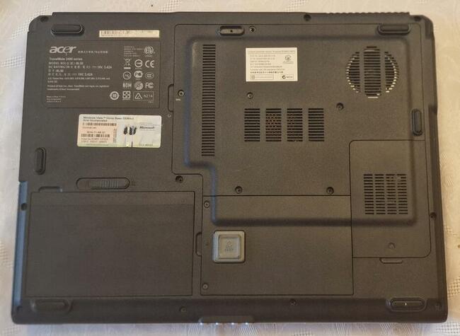 Laptop Acer TravelMate 2490 15,4 Intel Celeron M /1GB/60GB