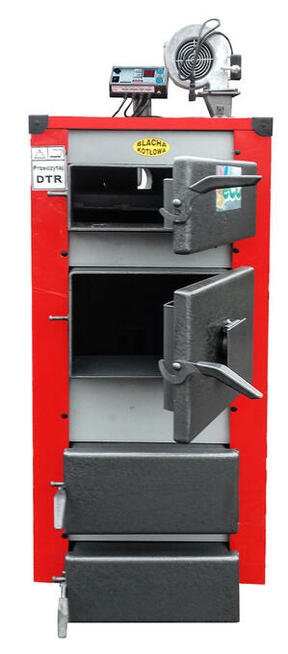 Piec kocioł na węgiel drewno 27 kW do 200 m2 PLESZEW