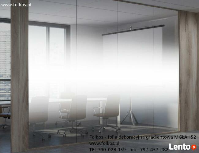 Oklejanie biur Warszawa -folie na ścianki działowe, witryny.