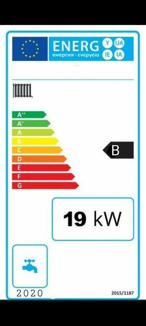 Kocioł piec na drewno węgiel 19 kW do 160 m2 PLESZEW