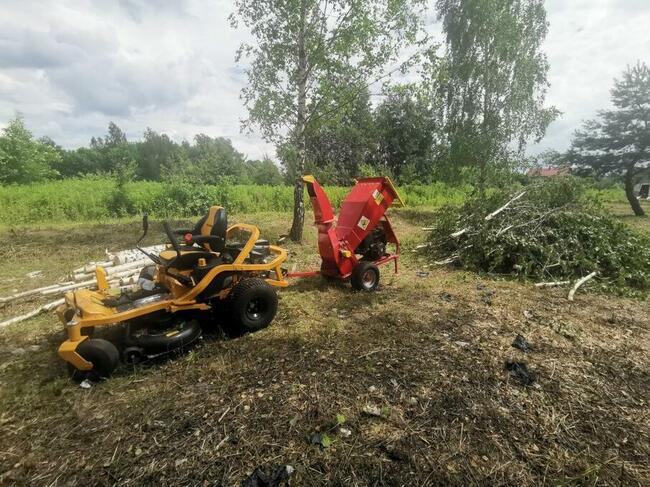 Zrebkowanie, mielenie gałęzi, rębak, porządkowanie działek