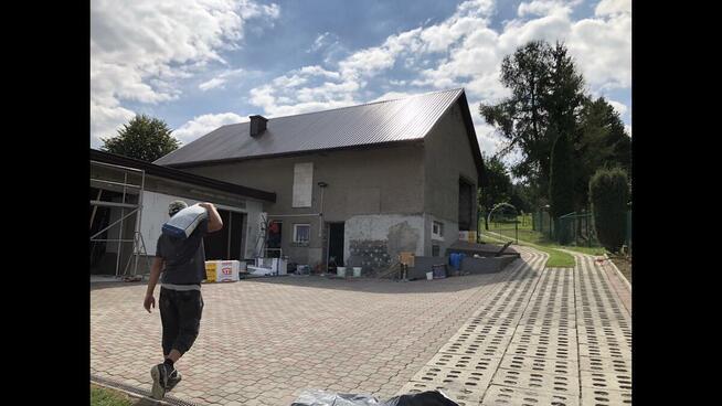 Szpachlowanie ,Malowanie natryskowe, Tapetowanie