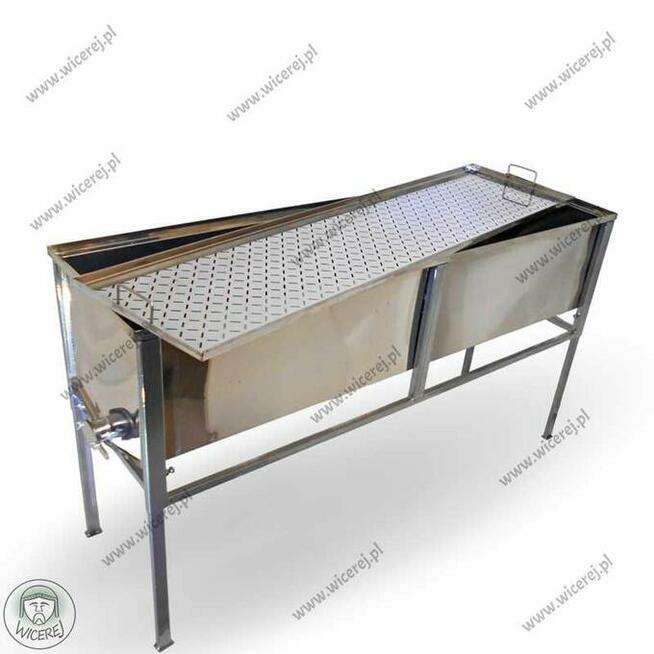 Stół do odsklepiania 1,5m Wielkopolski Nierdzewny +Pokrywa