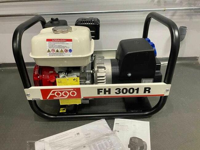 Agregat Fogo FH3001R FH 3001 R Honda AVR Stabilizacja Napięcia