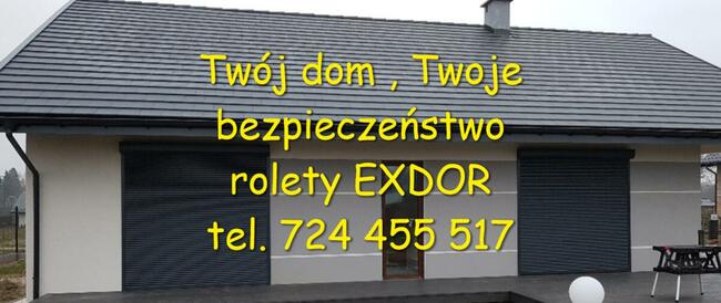 Roleta zewnętrzna , aluminium z pianką poliuretanową