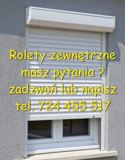 Rolety zewnętrzne pod wymiar okien