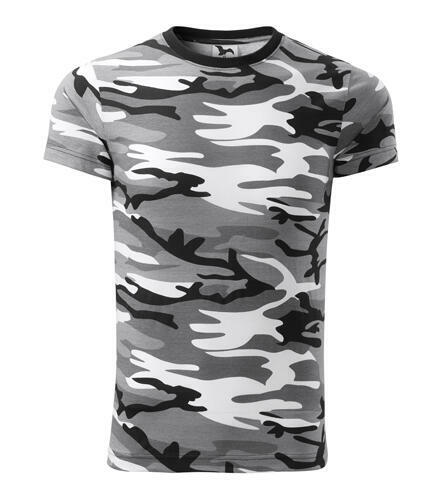 T-shirt CAMOUFLAGE moro kolor szary firmy MALFINI