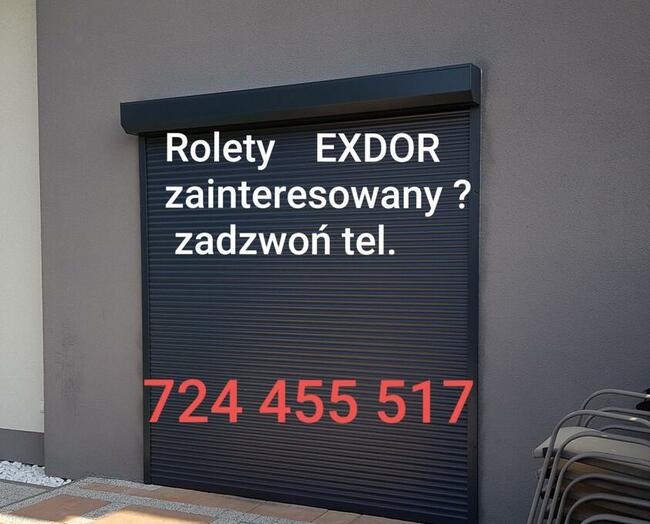 Roleta zewnętrzna , aluminium z pianką poliuretanową