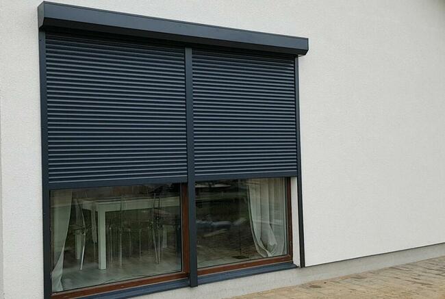 Roleta zewnętrzna , aluminium z pianką poliuretanową