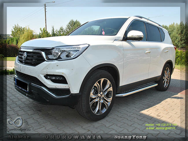SsangYoung Rexton Orurowanie Podesty