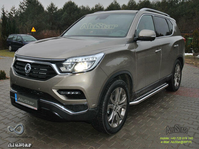 SsangYoung Rexton Orurowanie Podesty