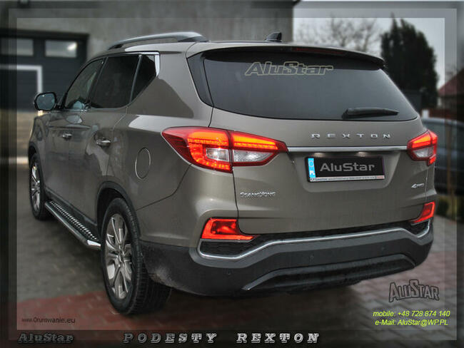 SsangYoung Rexton Orurowanie Podesty