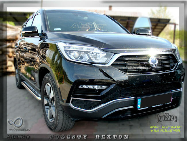 SsangYoung Rexton Orurowanie Podesty