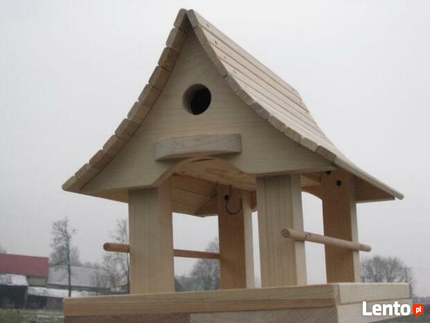 Karmnik, karmniki drewniane 2w1