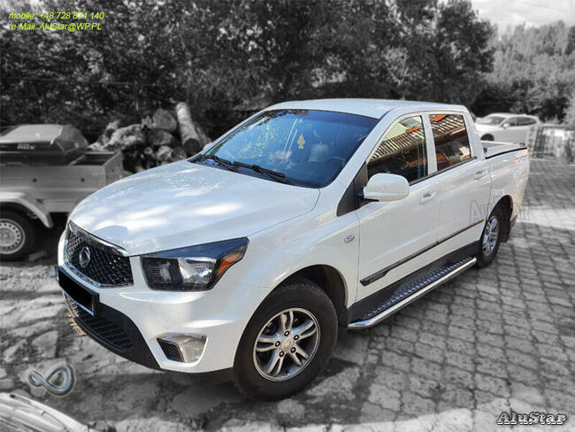 SsangYoung Rexton Orurowanie Podesty