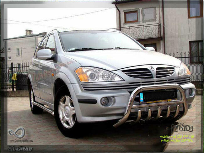 SsangYoung Rexton Orurowanie Podesty