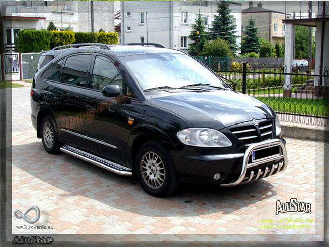 SsangYoung Rexton Orurowanie Podesty