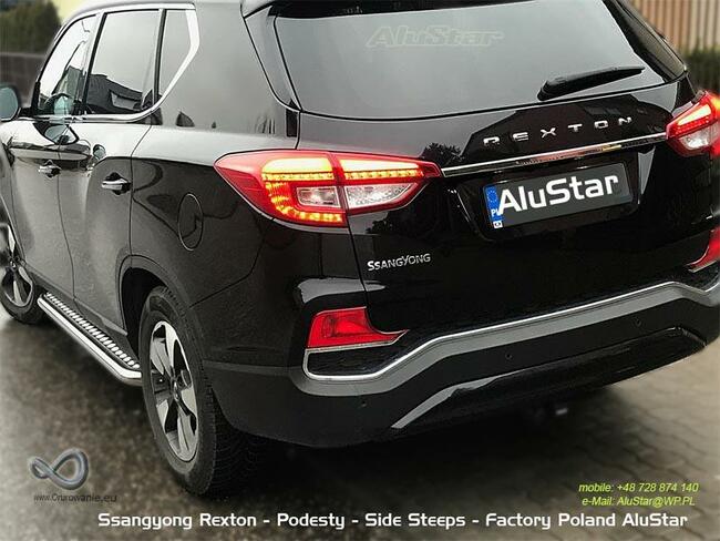 SsangYoung Rexton Orurowanie Podesty