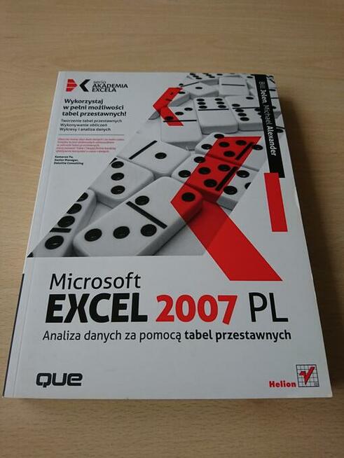 Excel 2007 PL. Analiza danych za pomocą tabel przestawnych