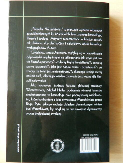 Michał Heller. Filozofia i wszechświat