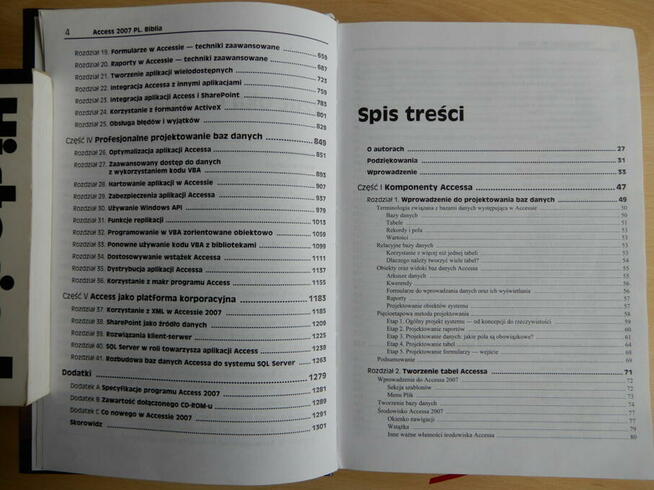 Access 2007 PL. Biblia