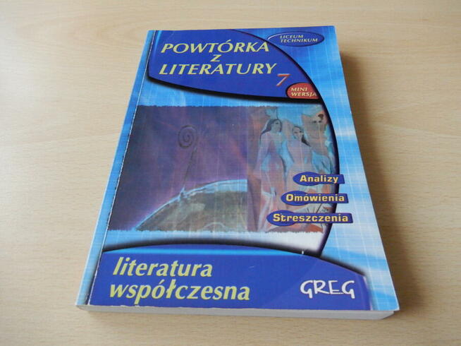 Aldona Szóstak. Powtórka z literatury