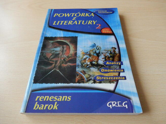 Aldona Szóstak. Powtórka z literatury