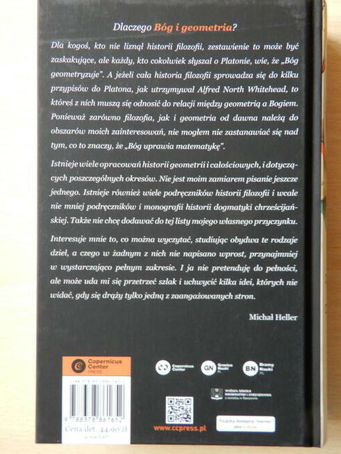 Michał Heller. Bóg i geometria