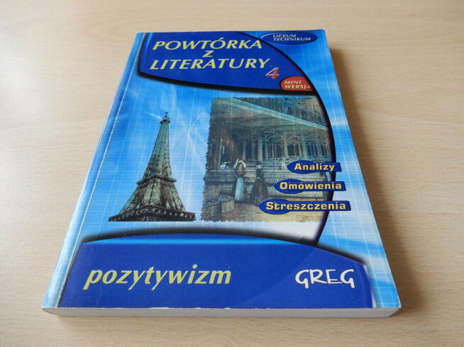 Aldona Szóstak. Powtórka z literatury
