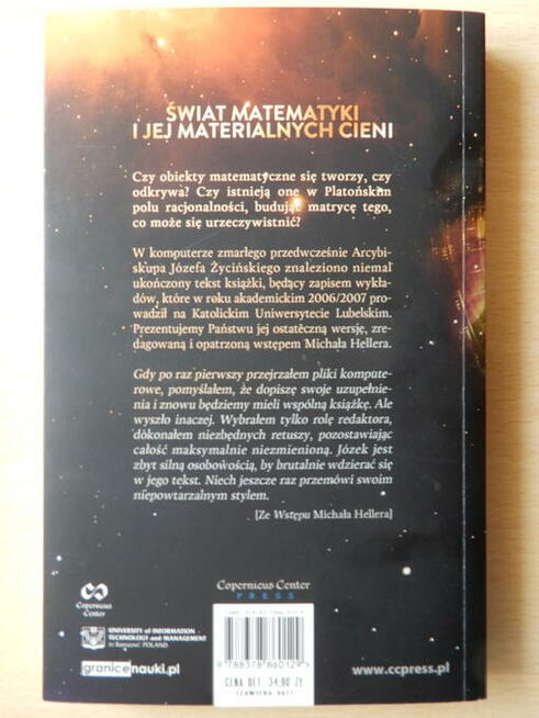 Józef Życiński. Świat matematyki i jej materialnych cieni