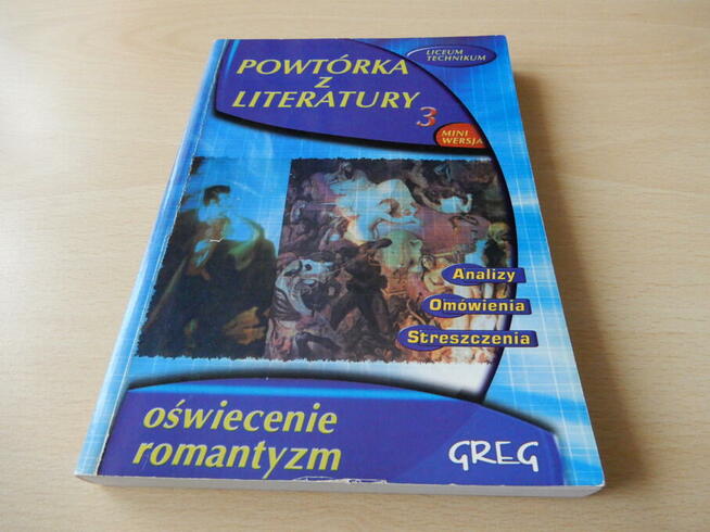 Aldona Szóstak. Powtórka z literatury