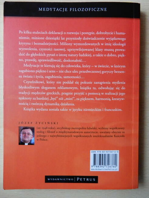 Józef Życiński. Medytacje filozoficzne