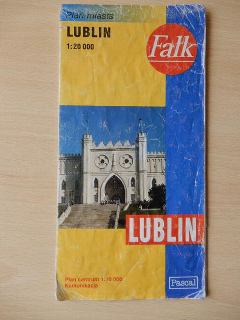 Lublin. Plan miasta