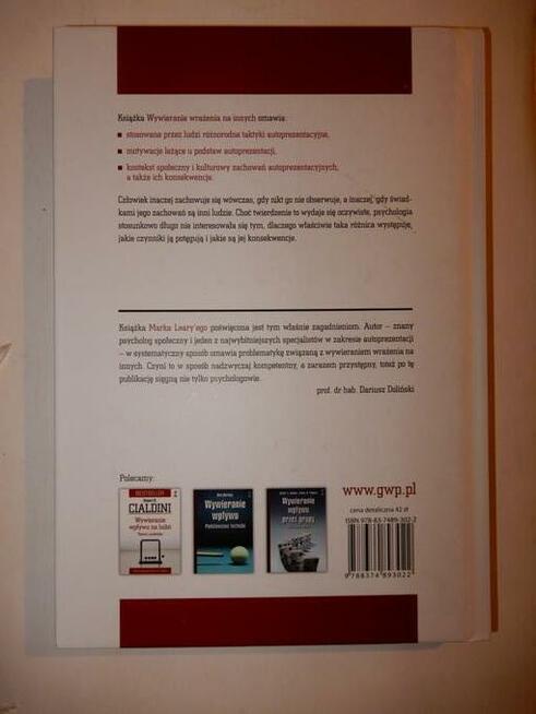 Leary. Wywieranie wrażenia na innych