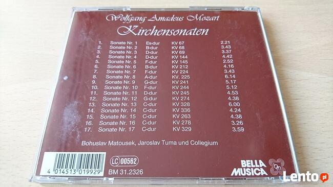 Mozart. Kirchensonaten | Church sonatas