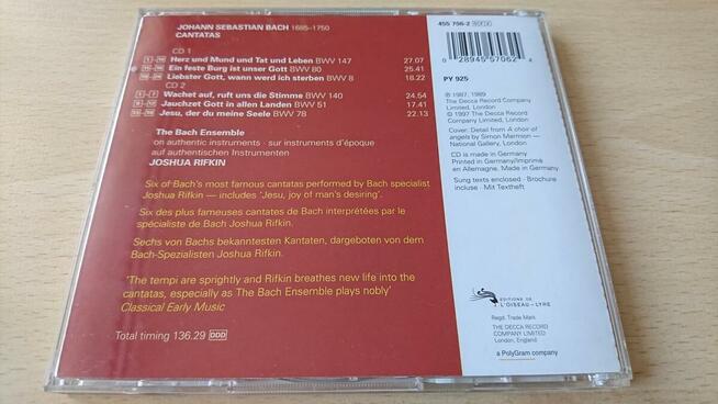 J.S. Bach. 6 Favourite Cantatas